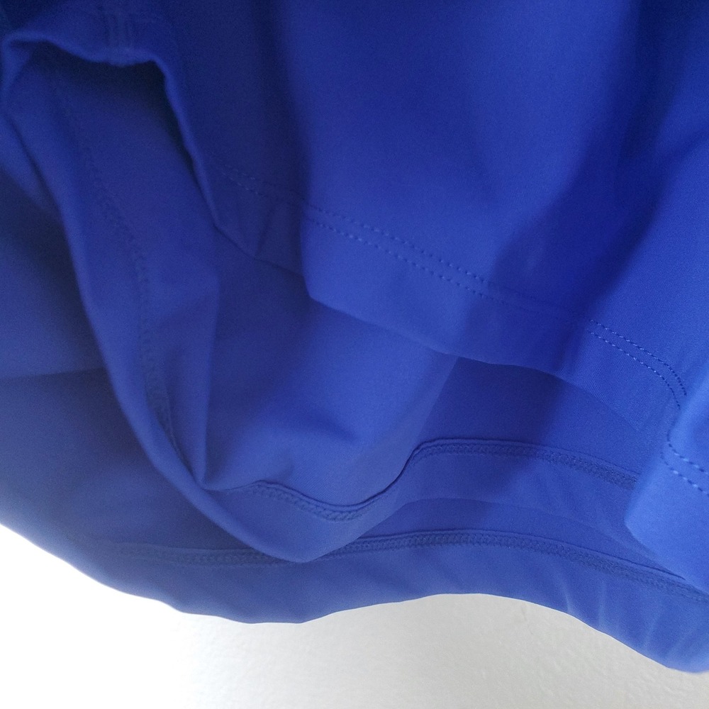 Halara Cool Touch Yoga Shorts Blue High Waisted Hidden Pocket Size XL GV8U6 - Picture 9 of 13
